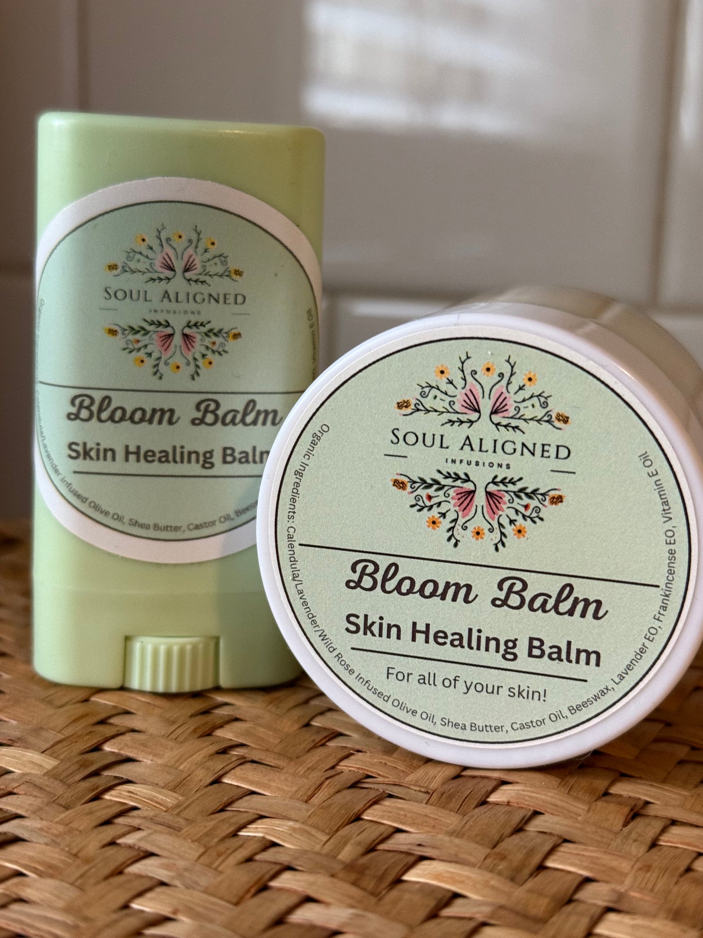 Bloom Balm Healing Duo - Your Complete Skin & Soul Ritual. The beloved balm, plus the new on-the-go stick.