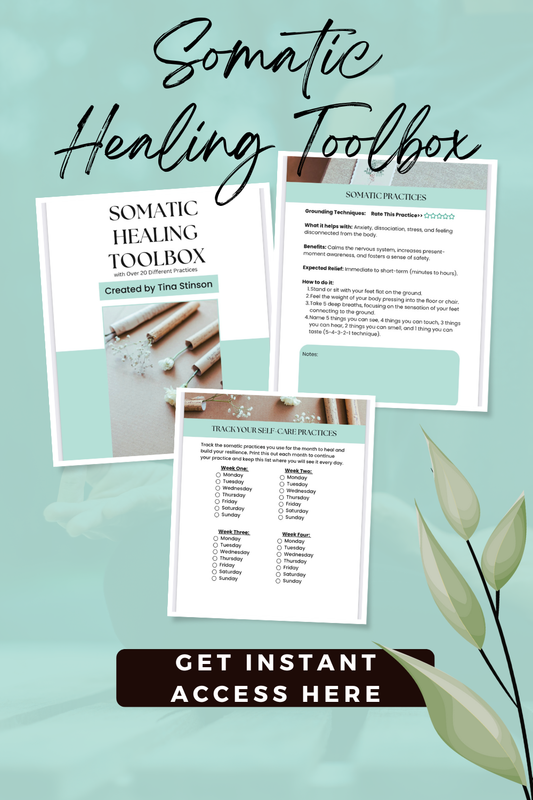 Somatic Healing Toolbox, with over 20 healing practices - Digital Download